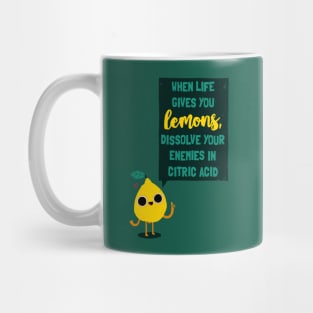 Friendly Lemon Advice Mug